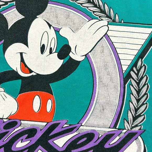 VTG Mickey Florida T-shirt Adult XL Single Stitch USA BEST Fruit Loom Sherry Mfg - Picture 4 of 15